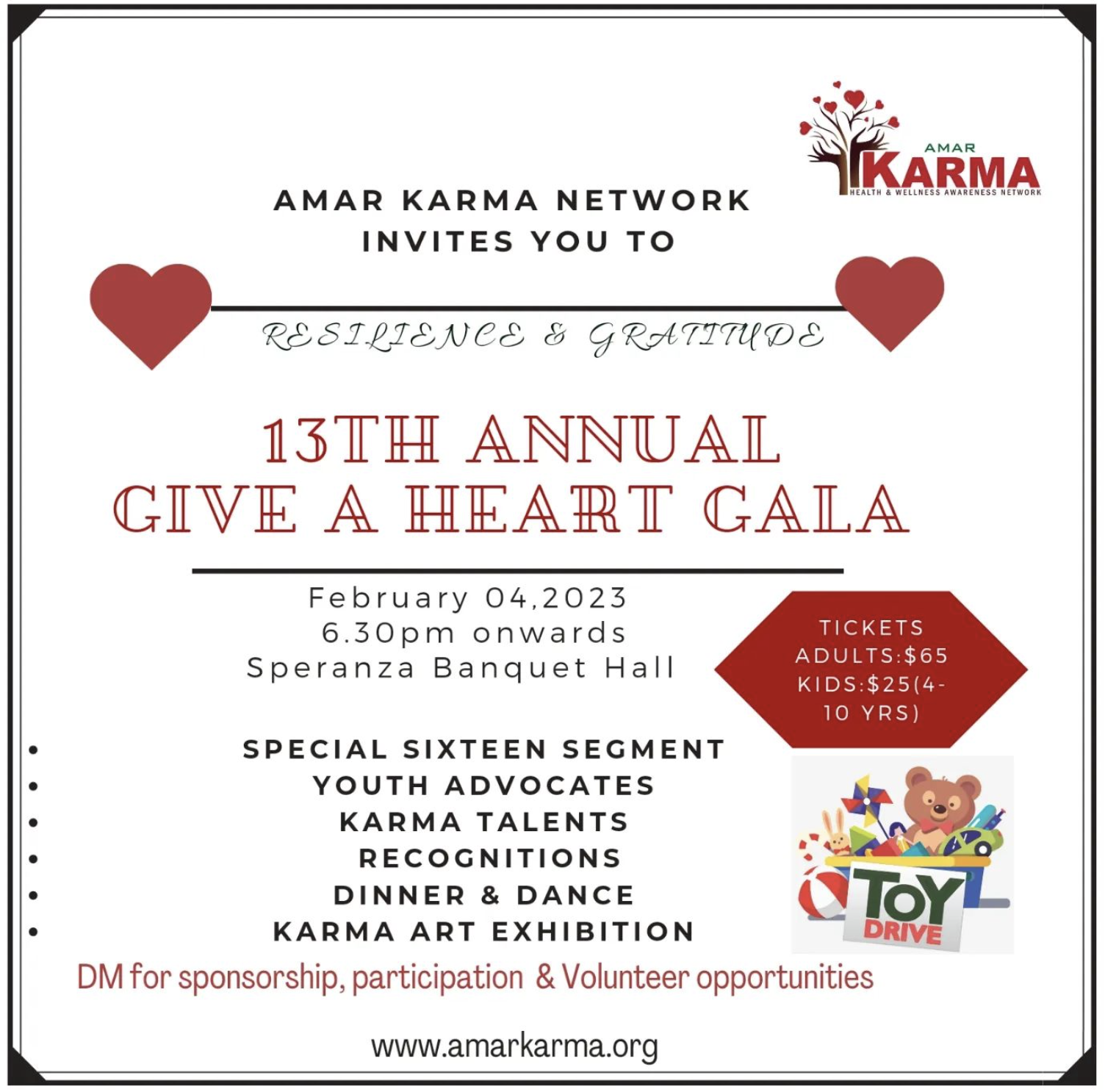 Amar Karma Give a Heart